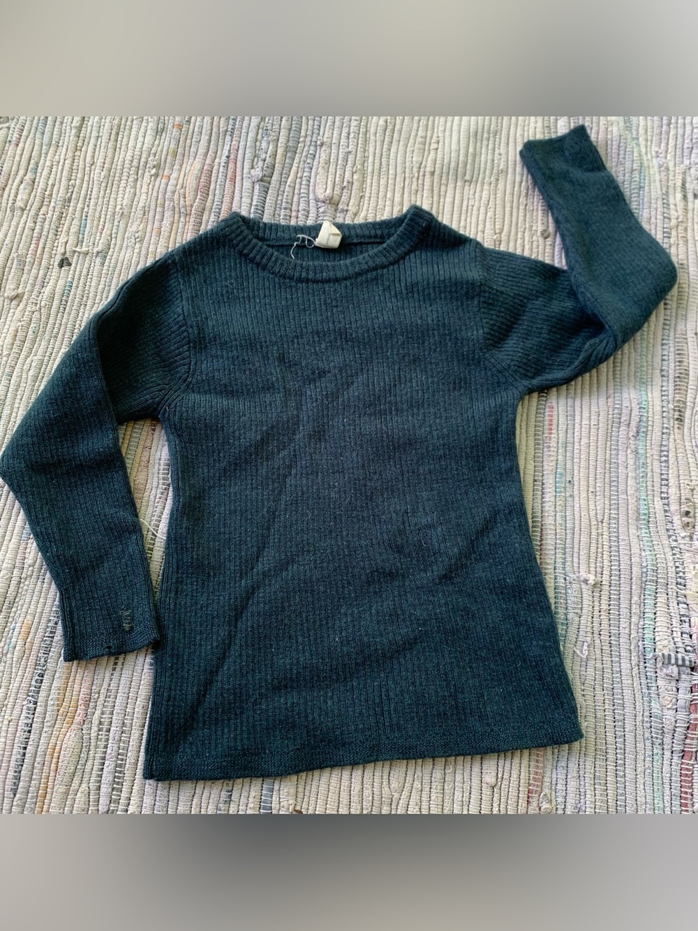 Nui 100% merino wool Ribbed Sweater